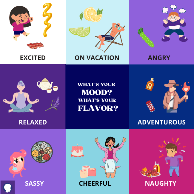 Ways Flavours Influence Your Mood & Cravings