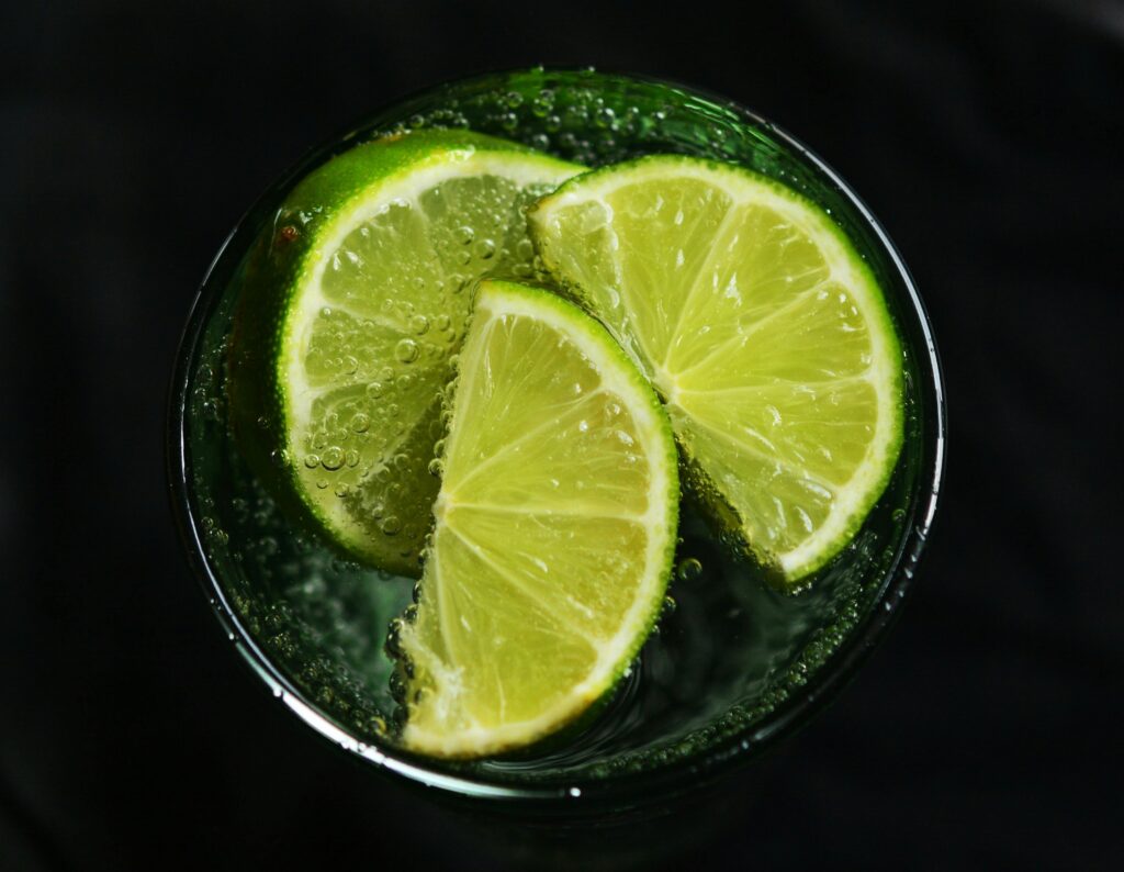 Glass of Lemon water